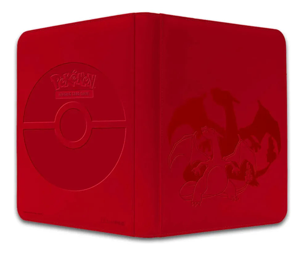 PREVENTA, CARPETA PRO CON CIERRE 9 BOLSILLOS ELITE SERIES CHARIZARD: PRECIO PREVENTA 360 ESPACIOS