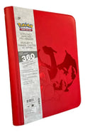 PREVENTA, CARPETA PRO CON CIERRE 9 BOLSILLOS ELITE SERIES CHARIZARD: PRECIO PREVENTA 360 ESPACIOS