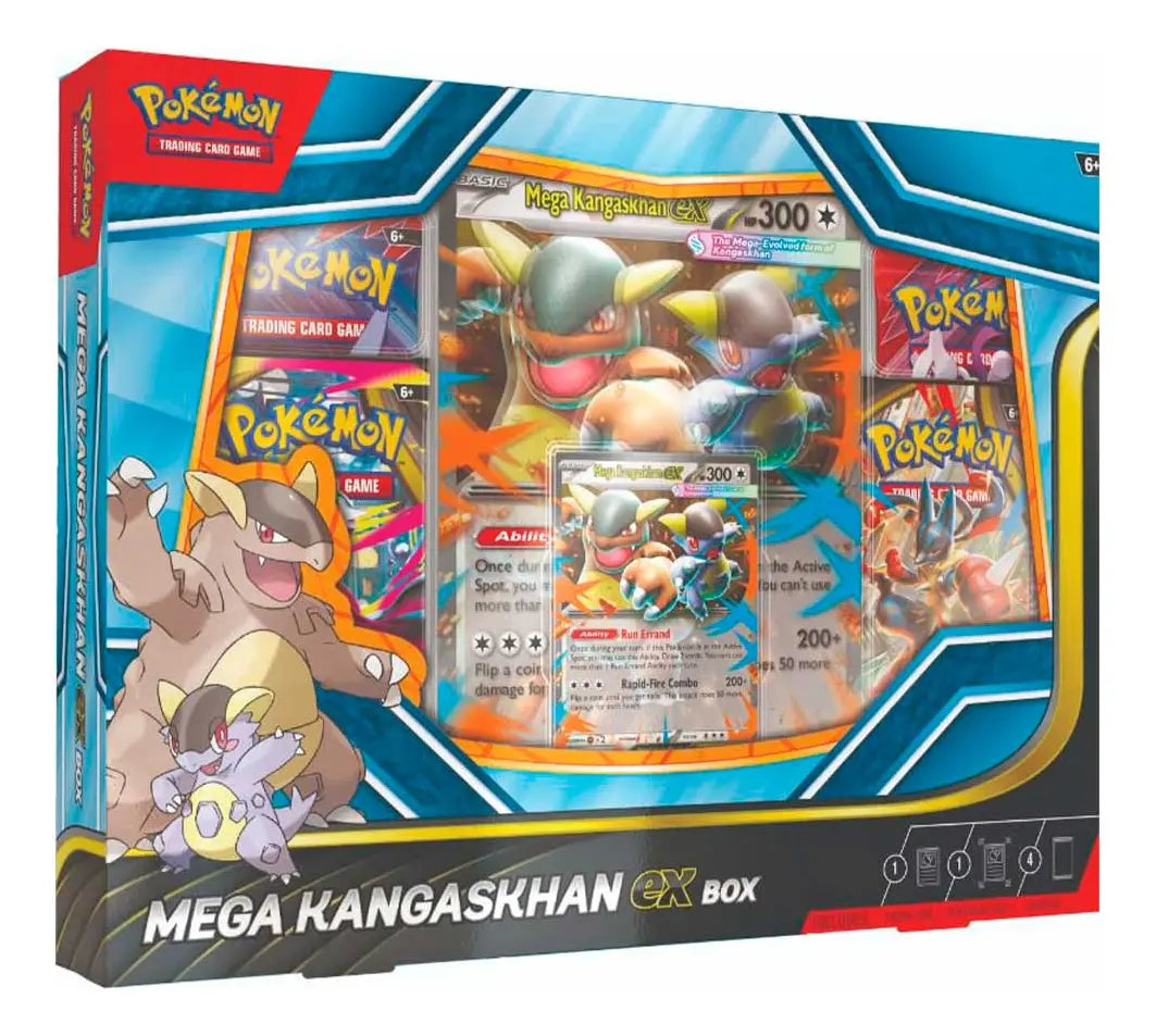 mega Kangaskhan Ex Box Ingles
