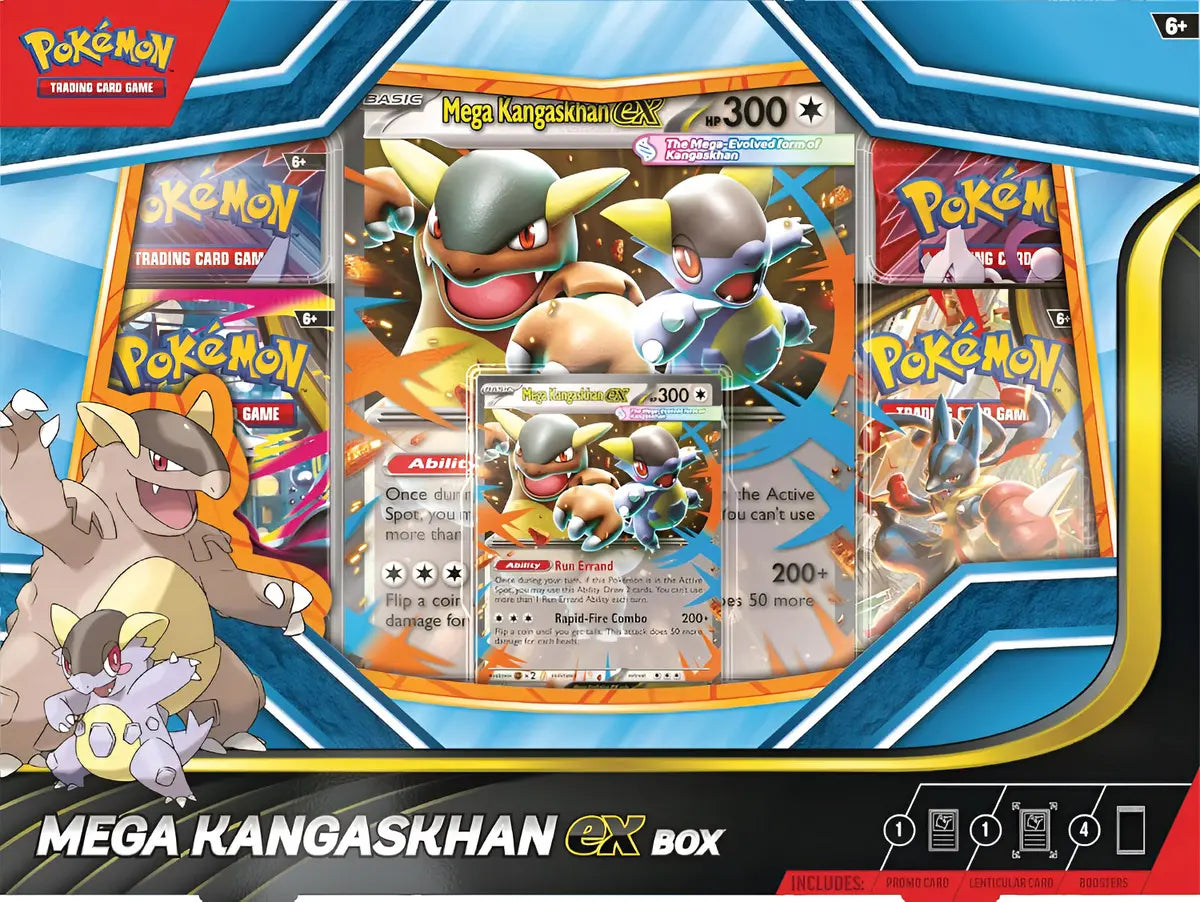 mega Kangaskhan Ex Box Ingles