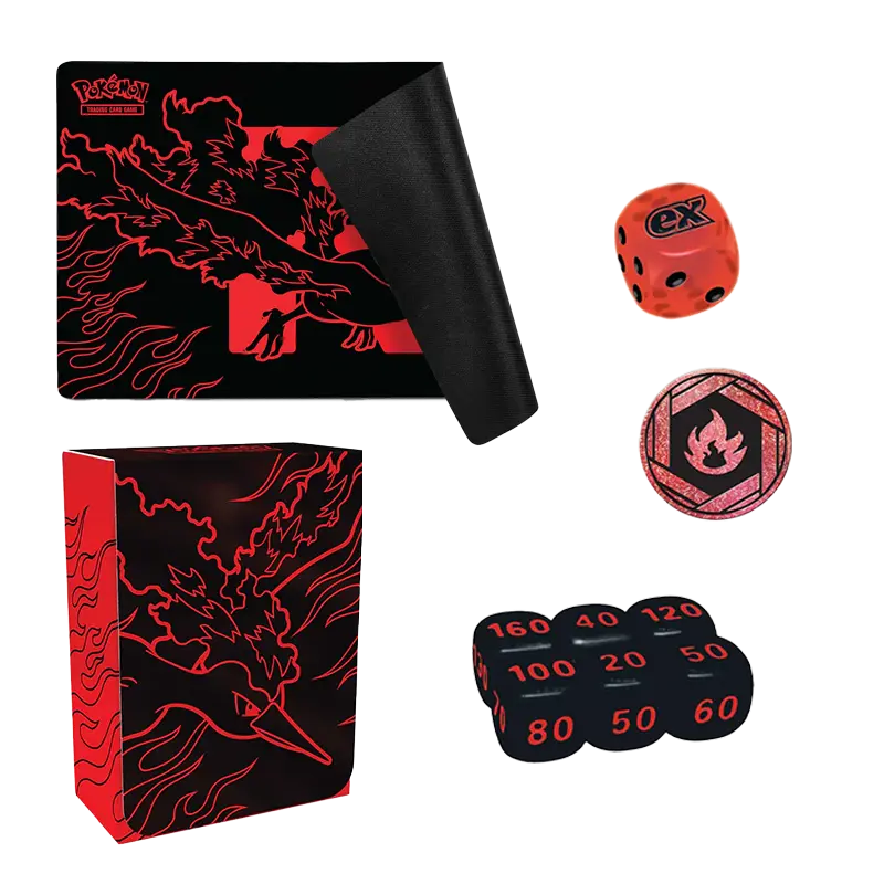 Pokémon TCG Team Rocket’s Moltres ex Ultra Premium Collection Ingles