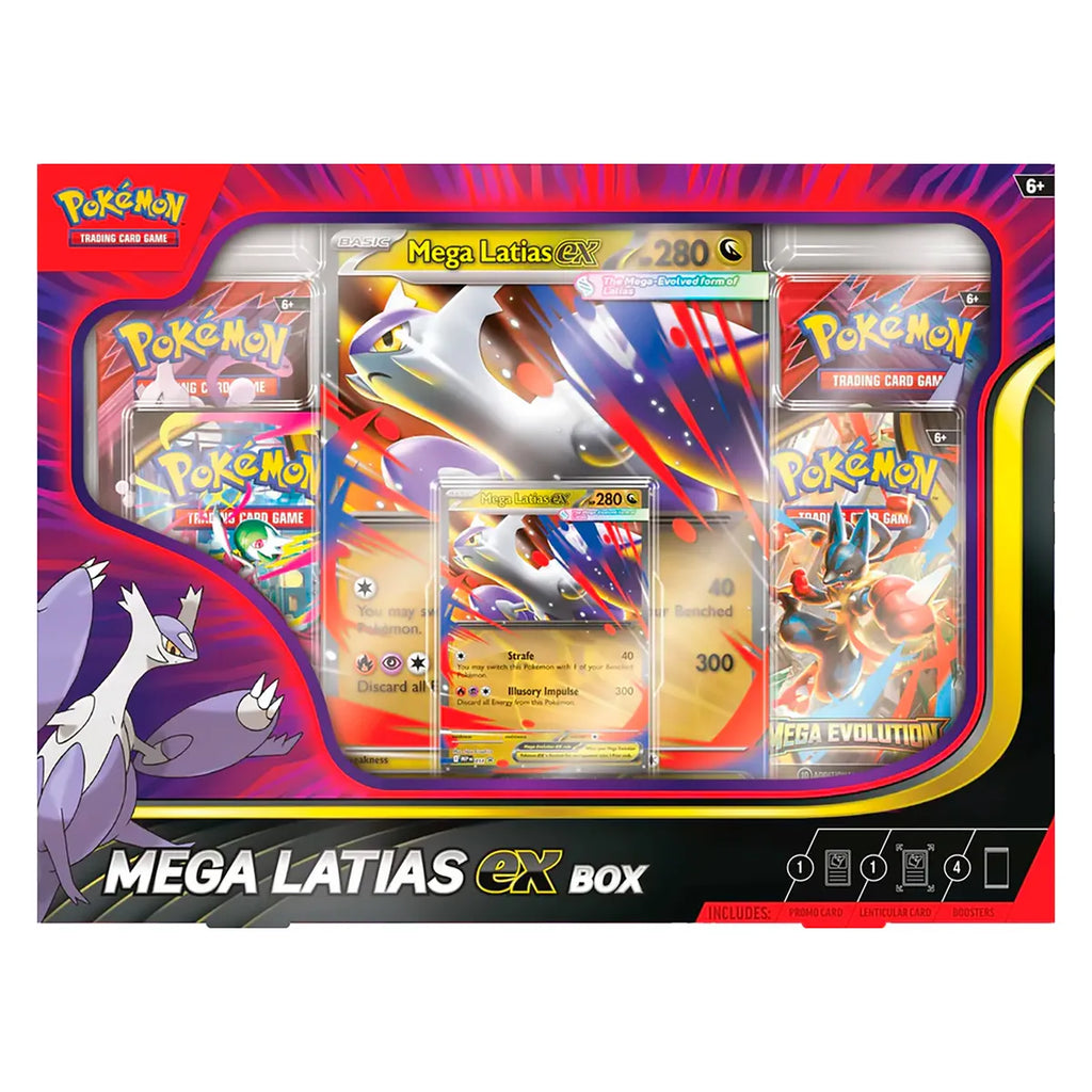 Pokemon Tcg Mega Latias Ex Box ingles