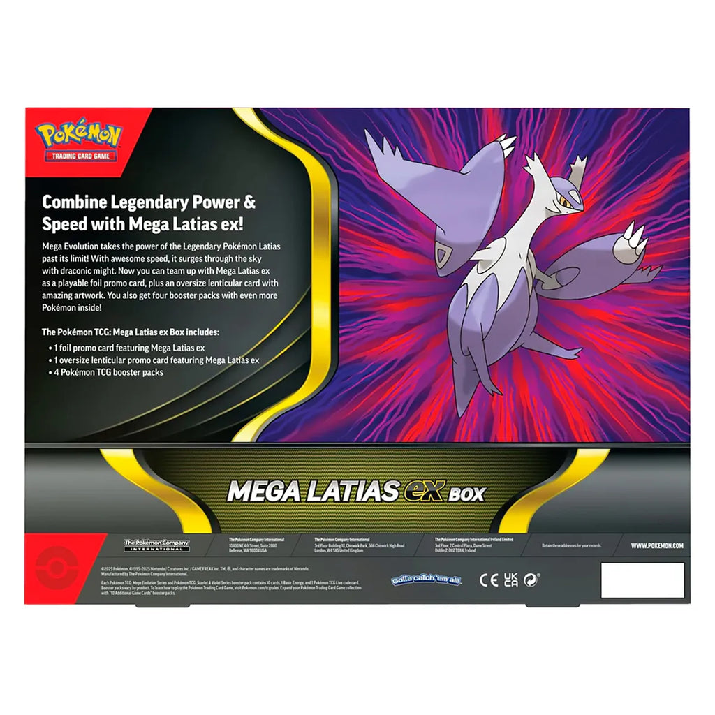 Pokemon Tcg Mega Latias Ex Box ingles